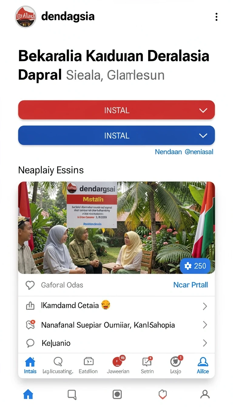 Halaman katalog dengan daftar aplikasi yang tersusun rapi.